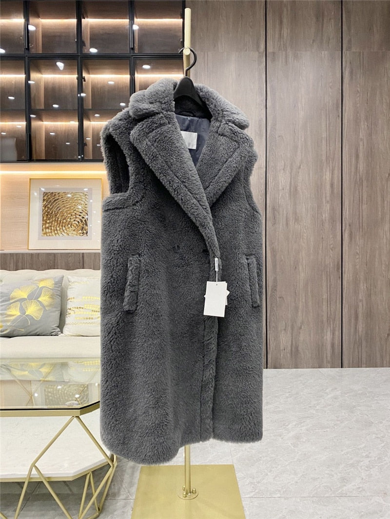 THERESA LUXURY REAL FUR COAT