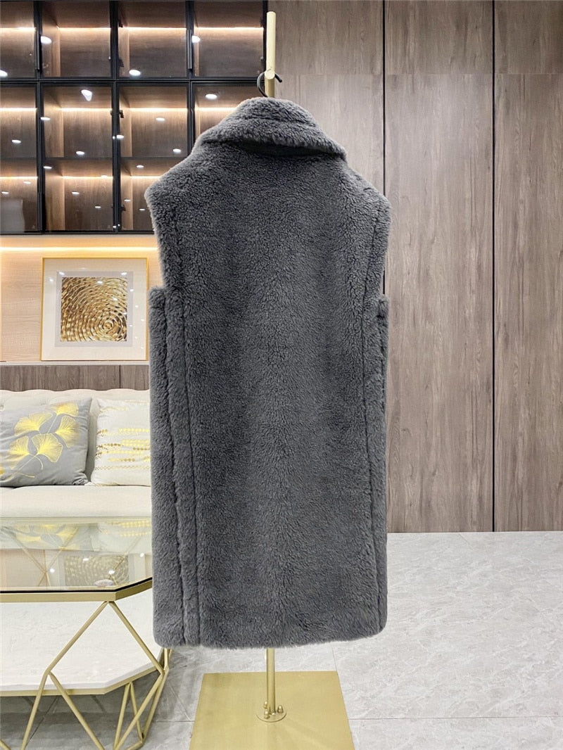 THERESA LUXURY REAL FUR COAT