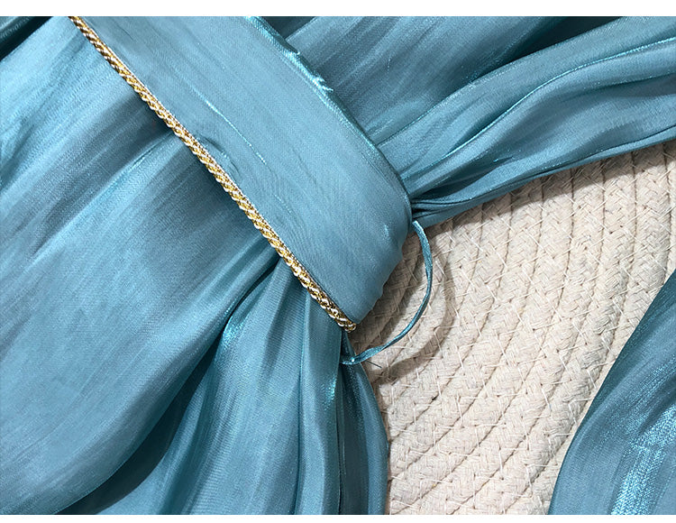 KIARA FEATHER SLEEVE CARDIGAN