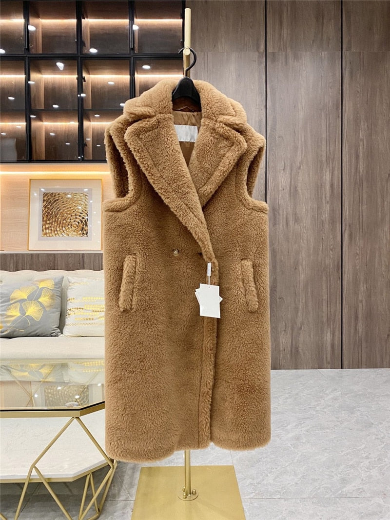 THERESA LUXURY REAL FUR COAT