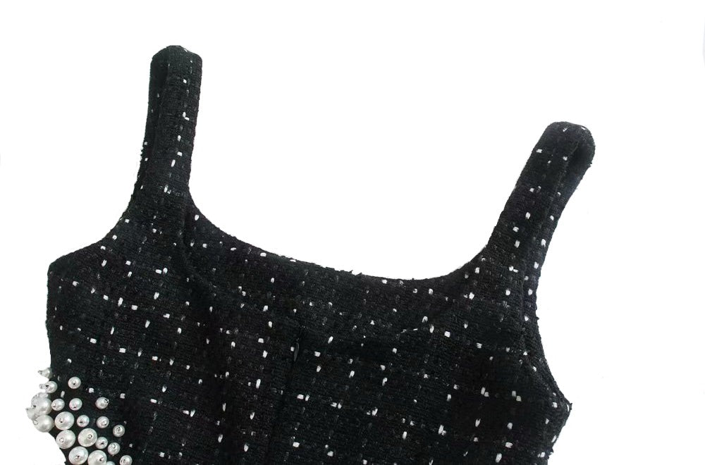 ALMA TWEED MINI DRESS