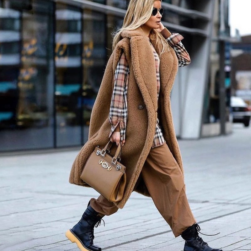 THERESA LUXURY REAL FUR COAT