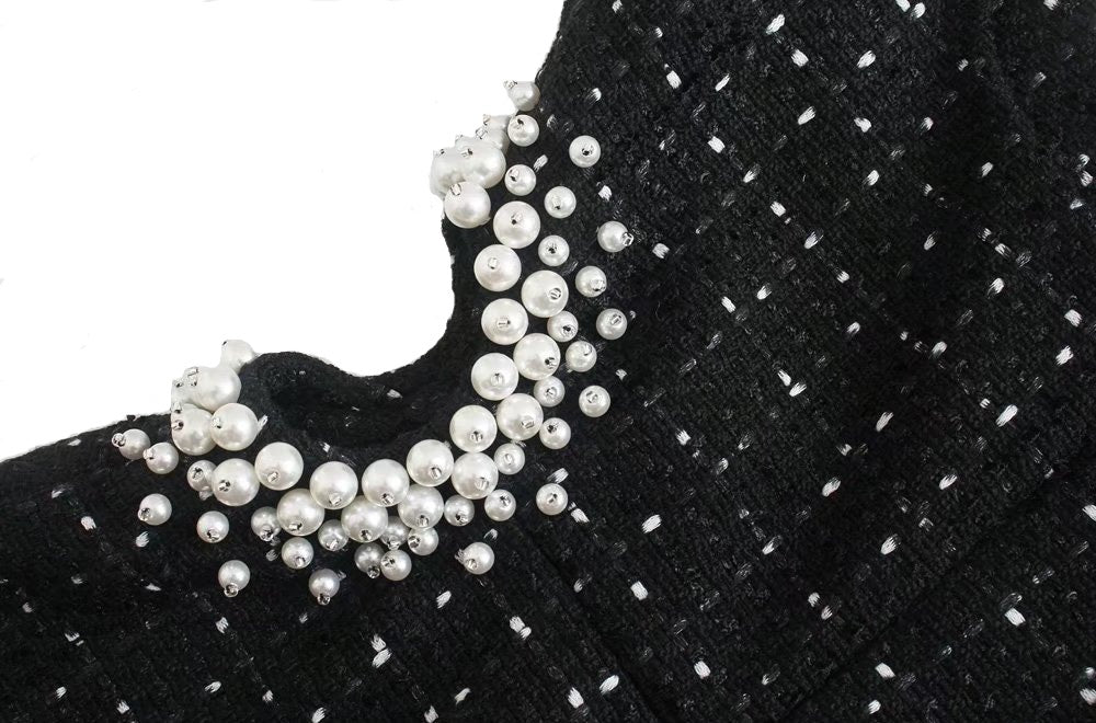 ALMA TWEED MINI DRESS