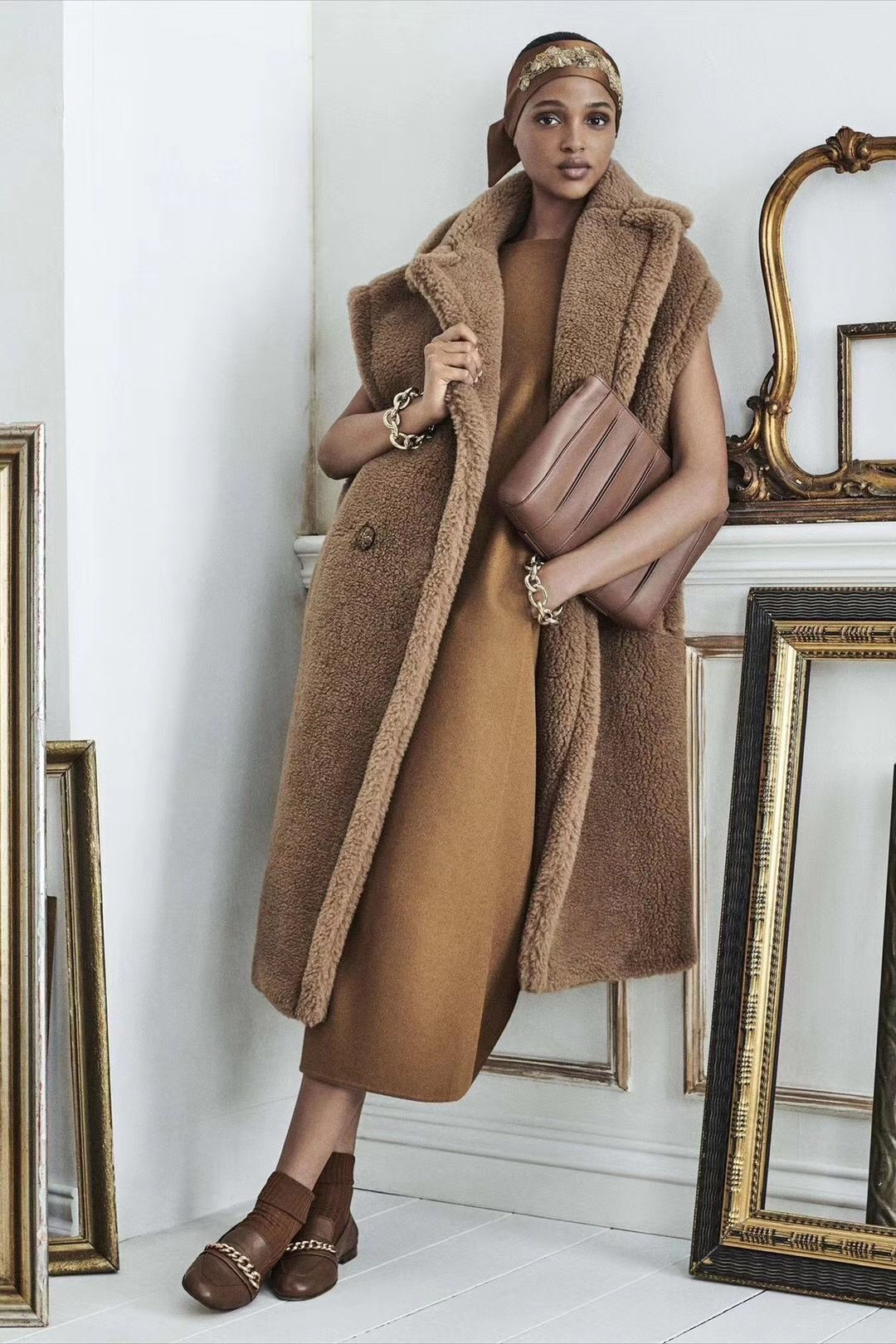 THERESA LUXURY REAL FUR COAT