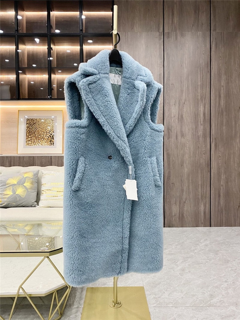 THERESA LUXURY REAL FUR COAT