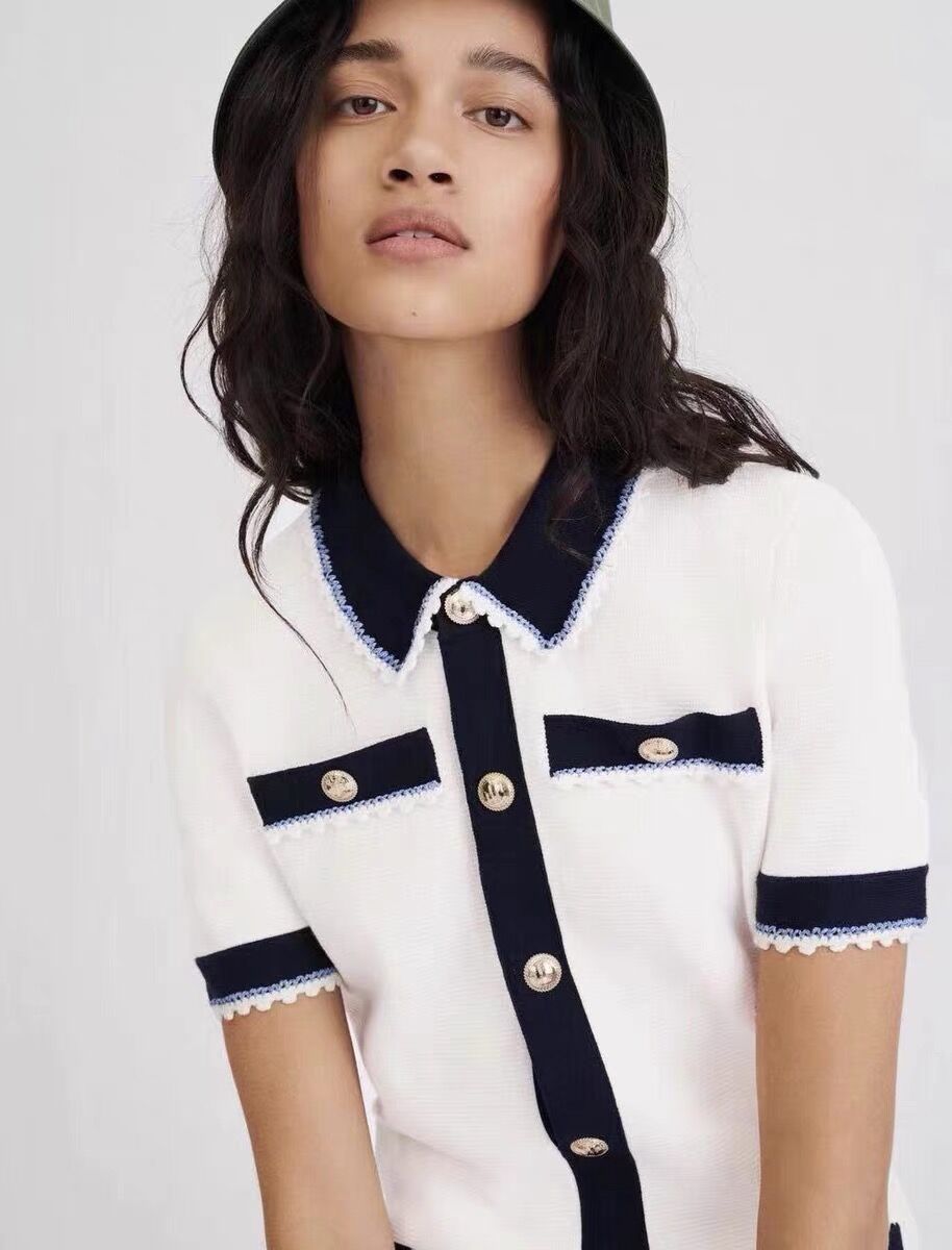 DIANE KNITTED POLO DRESS