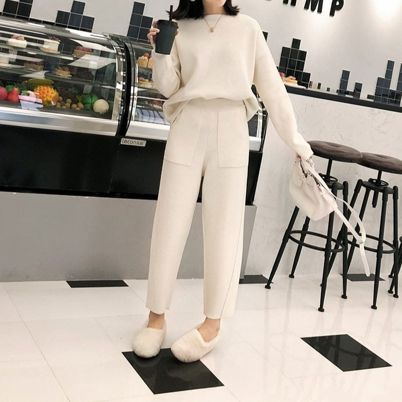 LYNA KNITTED TWO PIECE SET