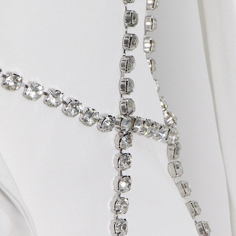 CLEO WHITE BLAZER DRESS