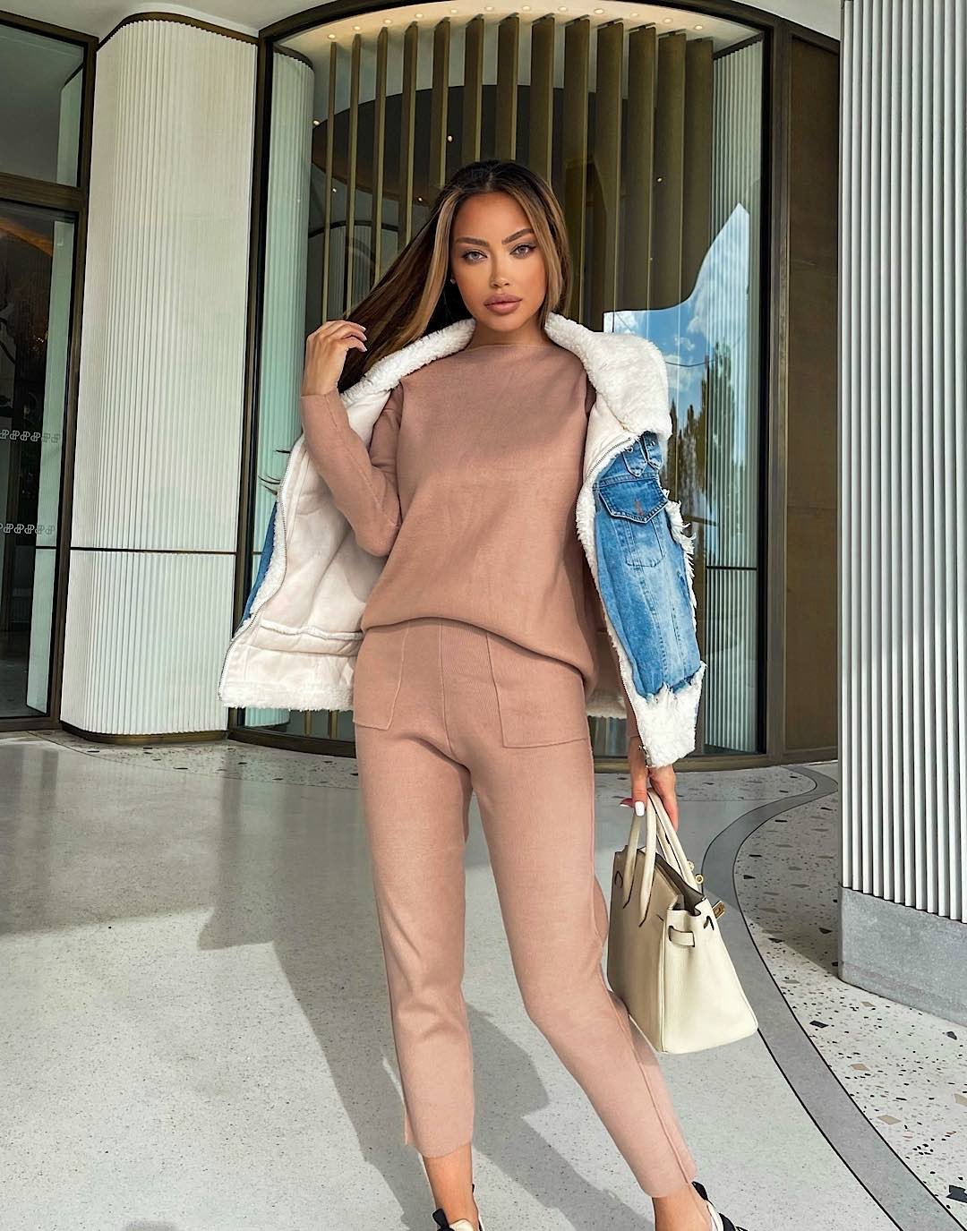 LYNA KNITTED TWO PIECE SET