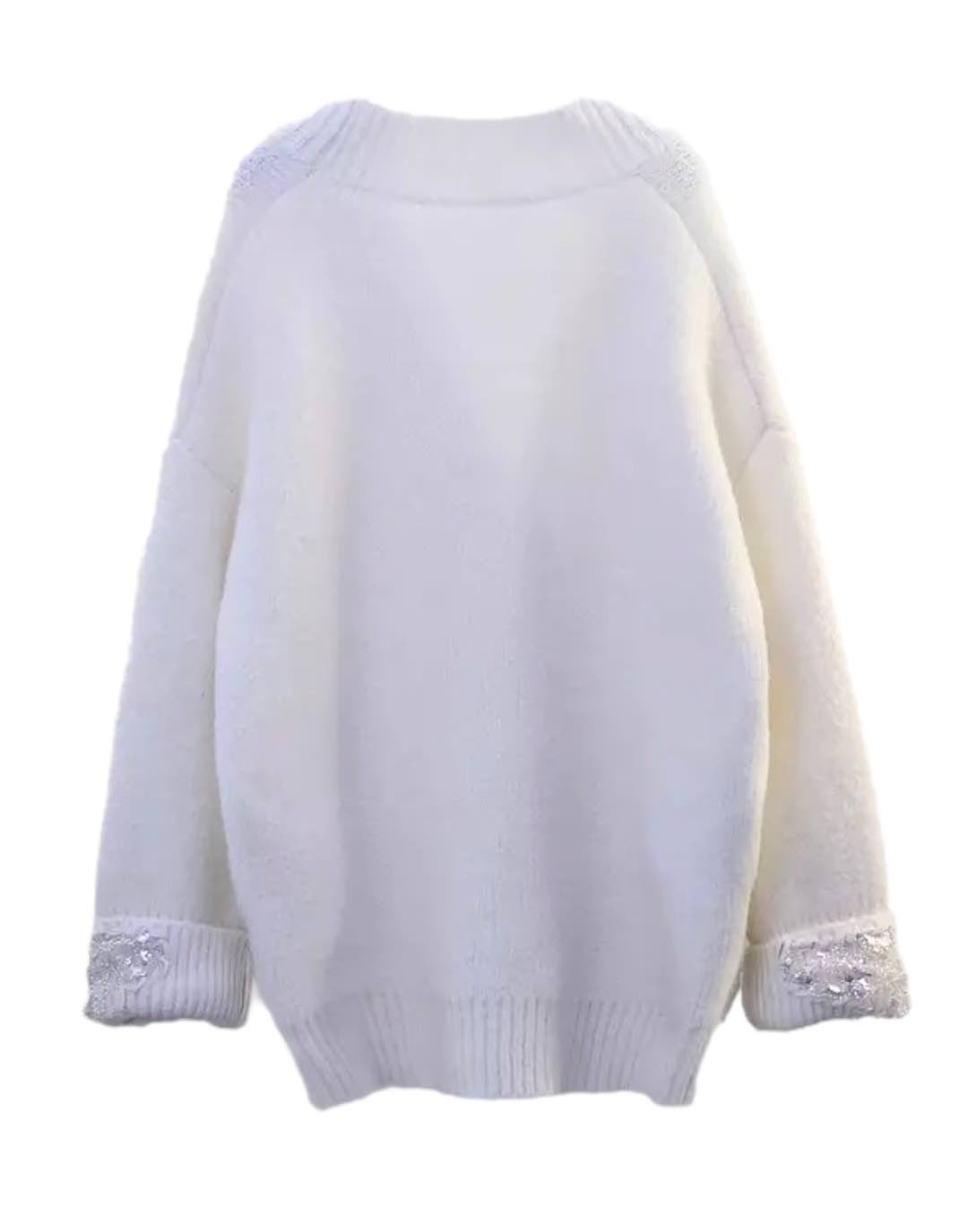 MILARO BEADED OVERSIZED CARDIGAN