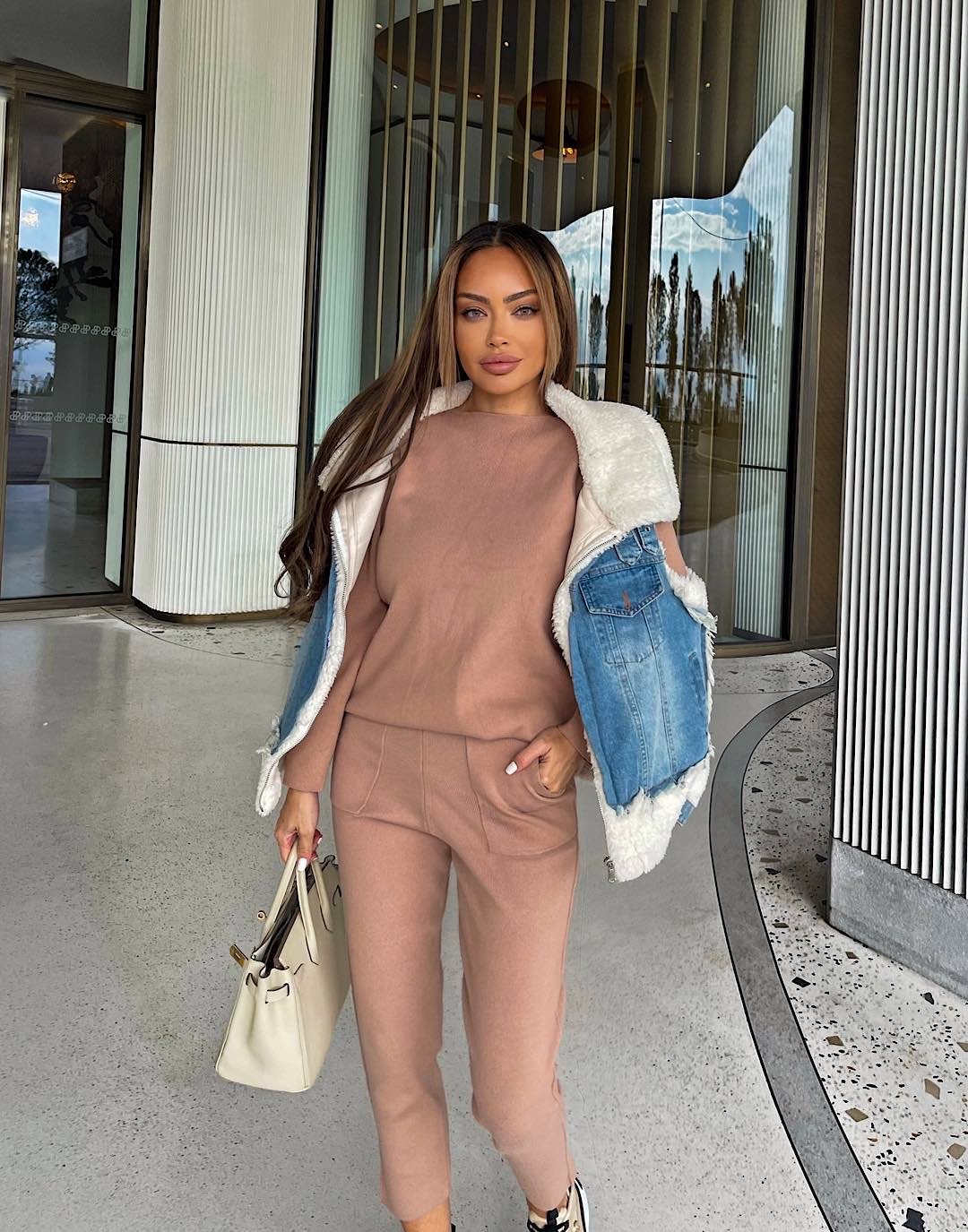 LYNA KNITTED TWO PIECE SET