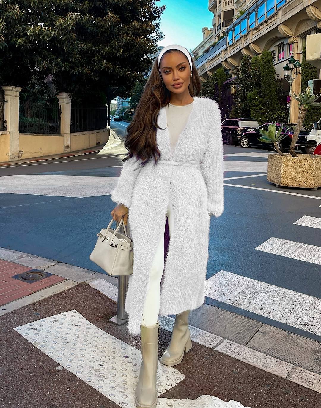 KYLIN KNITTED OVERSIZED CARDIGAN