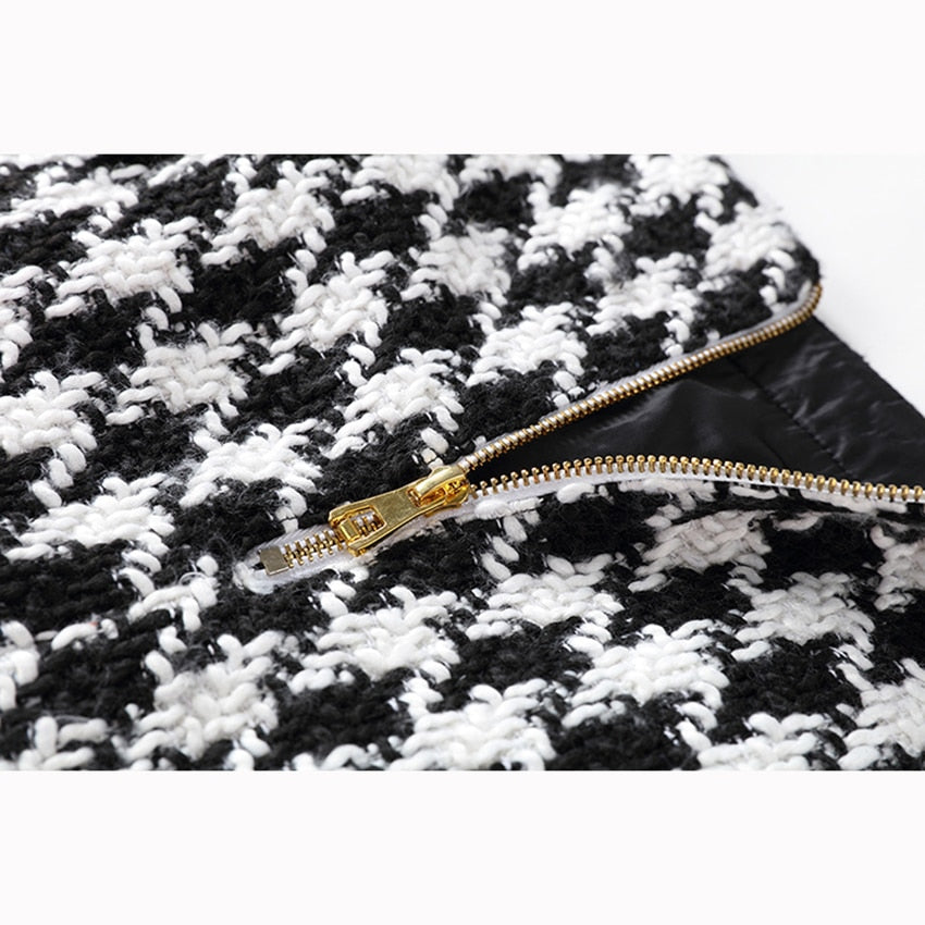 MATILDA TWEED MINI SKIRT