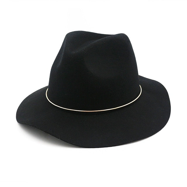WOOL FEDORA HAT