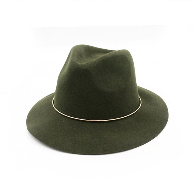 WOOL FEDORA HAT