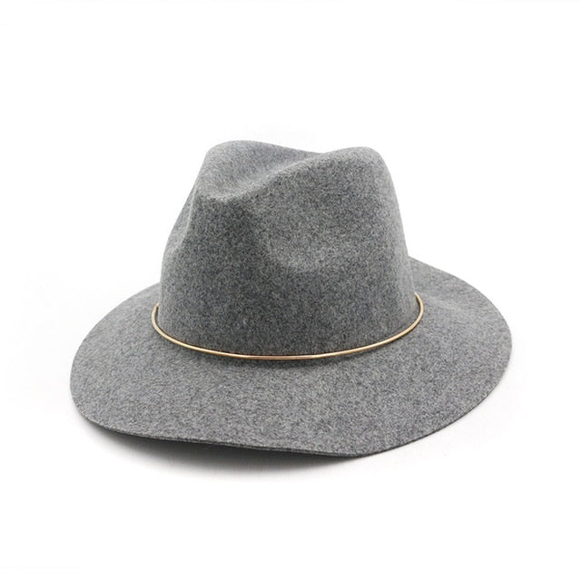 WOOL FEDORA HAT