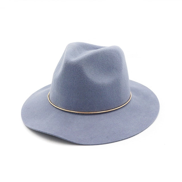WOOL FEDORA HAT