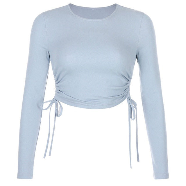 ANITA RIBBED CROP TOP