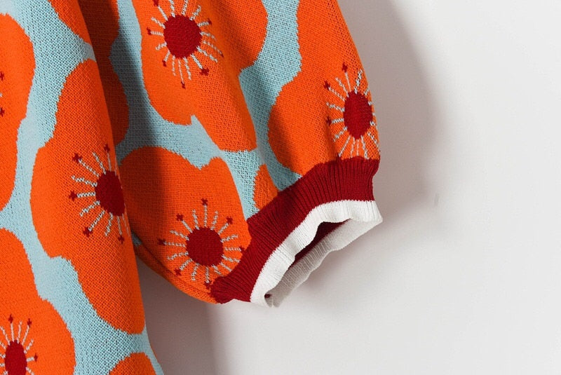 MIA FLOWER SWEATER