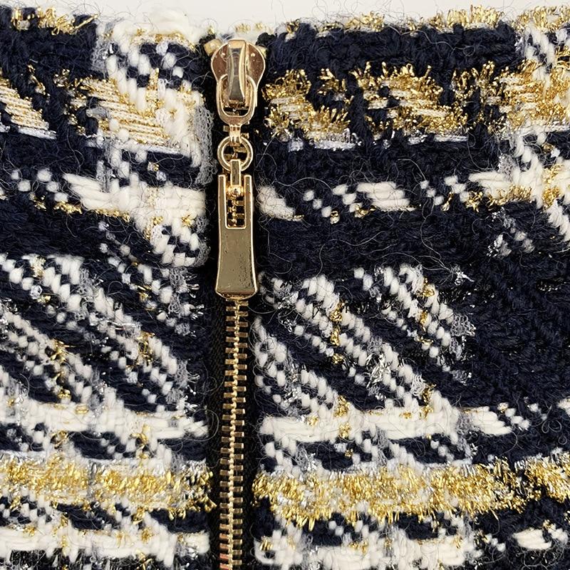 NEXA WOOL TWEED SKIRT