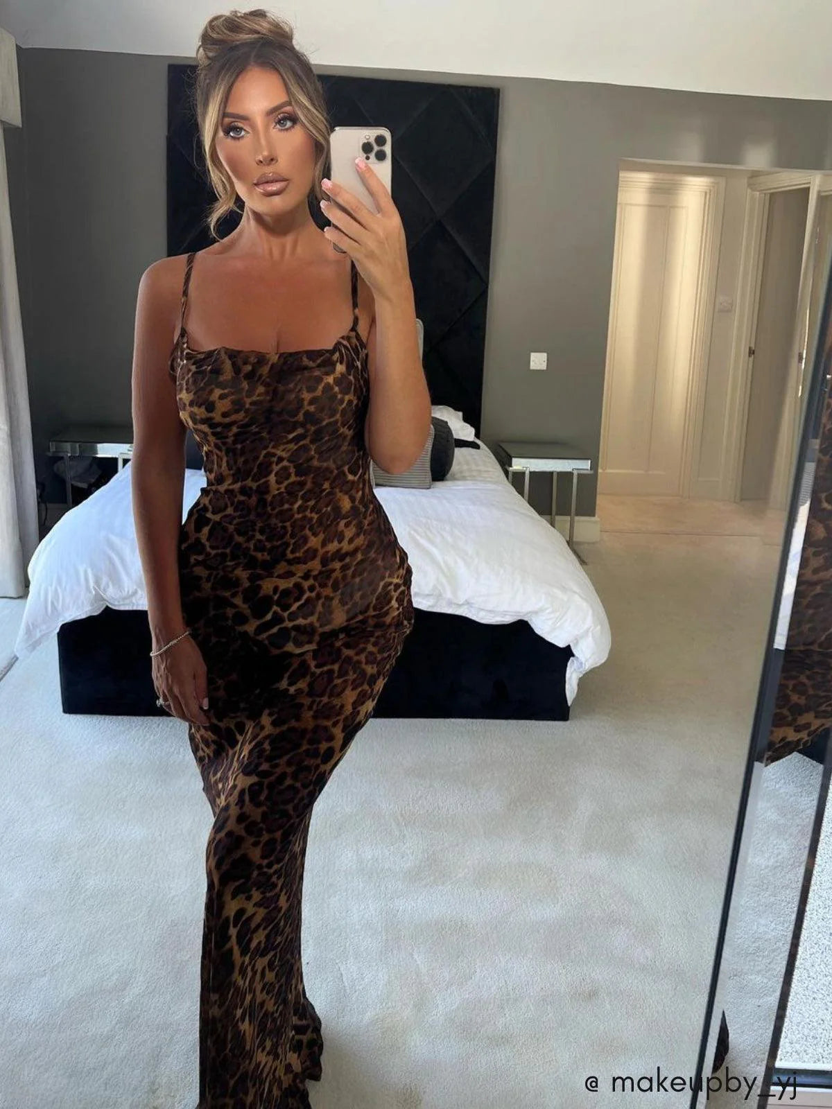 PALOMA LEOPARD MAXI DRESS