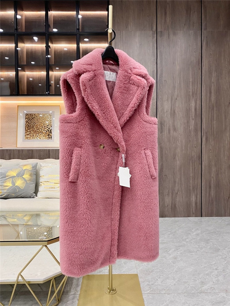 THERESA LUXURY REAL FUR COAT