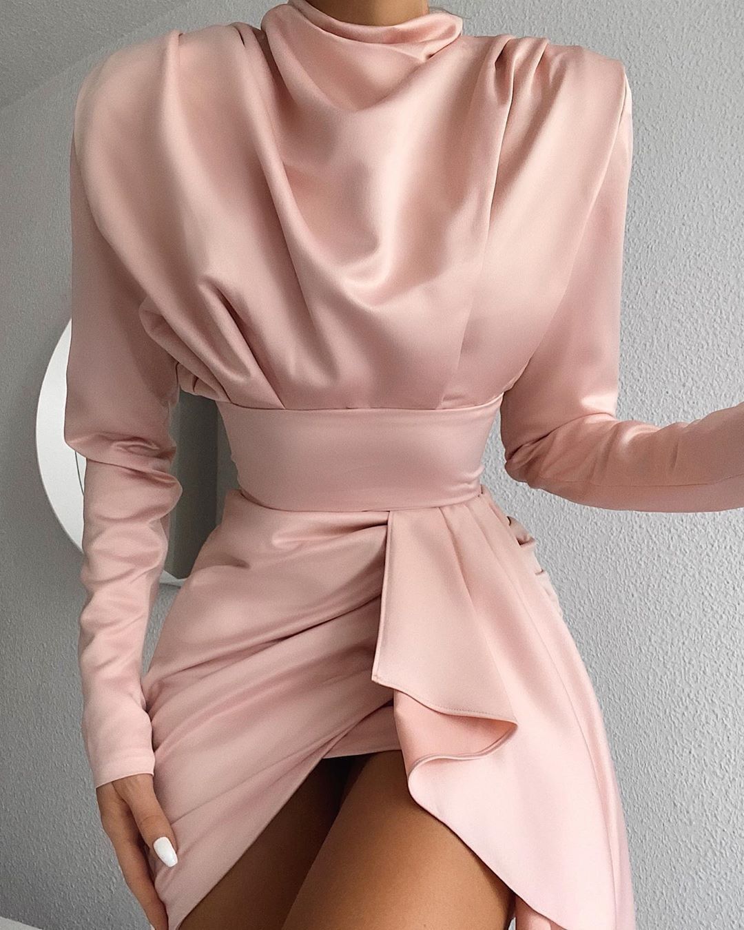 CHARLOTTE DRAPED DRESS