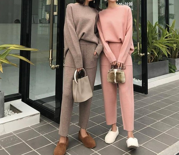 LYNA KNITTED TWO PIECE SET