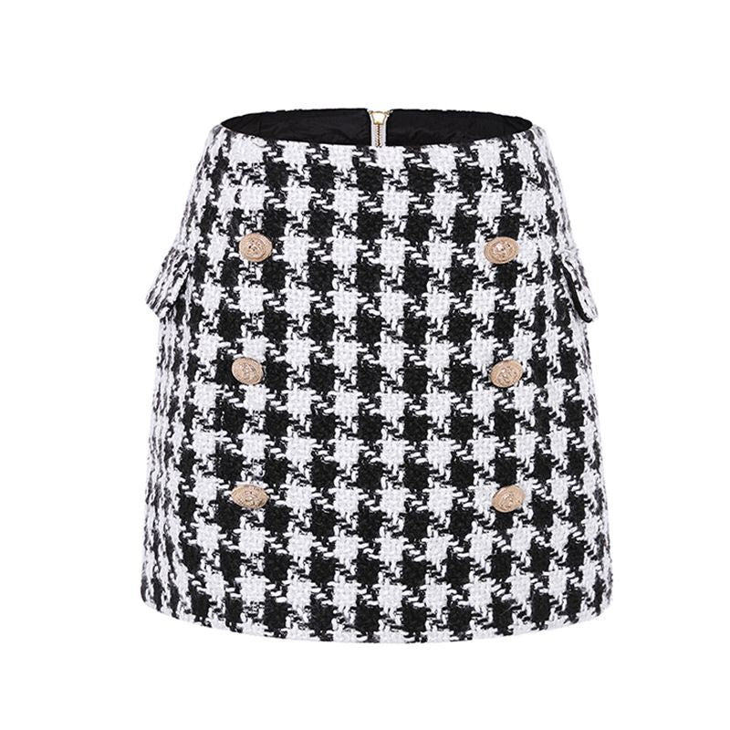 MATILDA TWEED MINI SKIRT