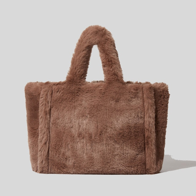 EMERY SOFT PLUSH TOTE BAG